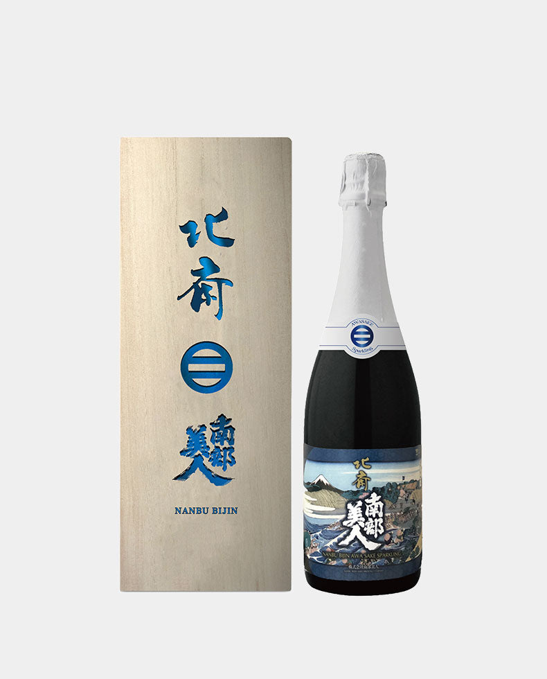 南部美人 あわさけスパークリング 北斎ラベル – SAKENOMA